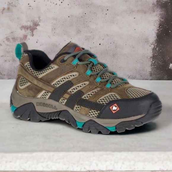 Merrell Moab II Vapor SR Women’s Hiking Work Trail Shoes Boulder Size 10 - Picture 2 of 14
